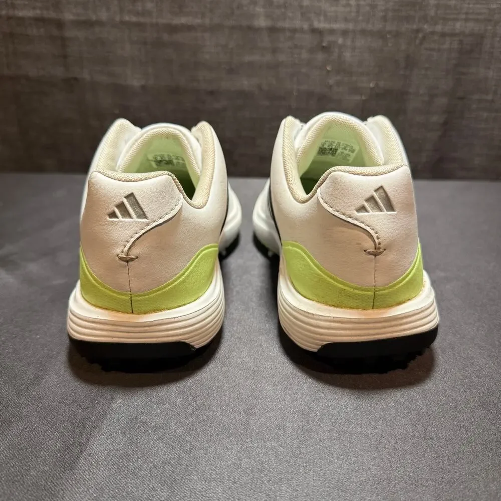 Adidas Junior Tour360 24 BOA Golf Shoes IF0268 White Black Green Spark Size 5
